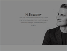 Tablet Screenshot of andrewousley.com